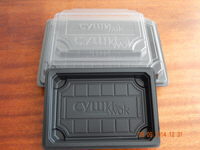 Контейнер Cуши-WOK чёрный 185х135х55 Контейнер Cуши-WOK чёрный 185х135х55