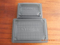 Контейнер Cуши-WOK серый 240х165х55 Контейнер Cуши-WOK серый 240х165х55